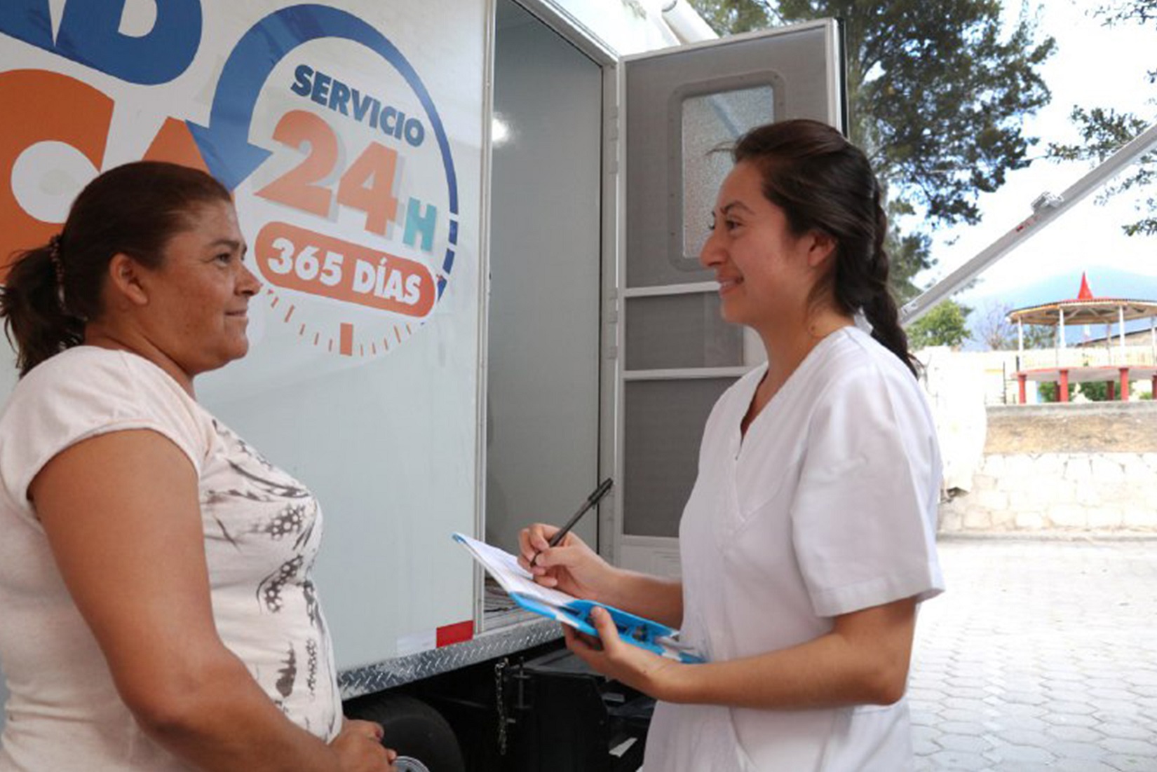 En cada uno de los 217 municipios de Puebla, hay una unidad médica que funciona las 24 horas los 365 días del año