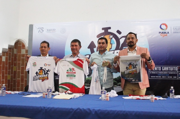 Presentan 4ta carrera estatal por tu salud 2018, contra la obesidad