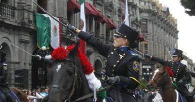 Desfile en Puebla