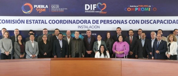 Instala Tony Gali Comisión Coordinadora de Personas con Discapacidad