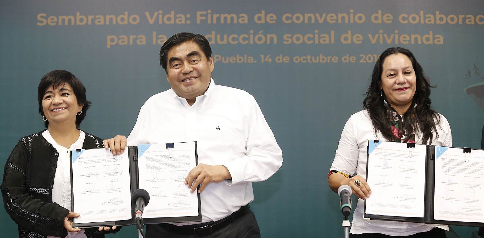 Apoyará gobierno de Puebla con el 45% para el programa Sembrando Vida: Barbosa Huerta