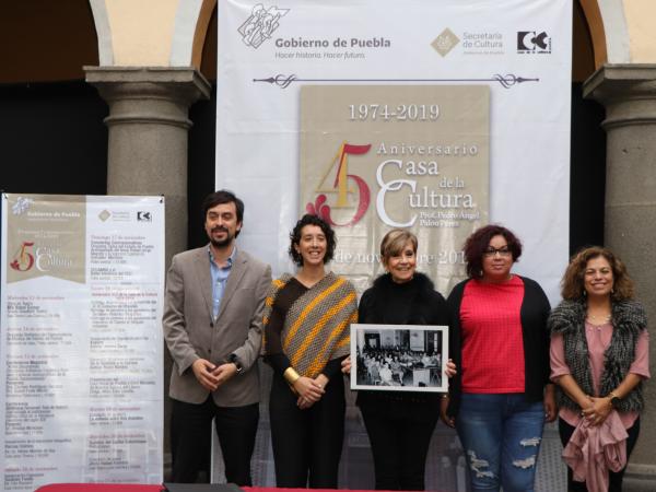 Conciertos, conferencias y exposiciones, para celebrar los 45 años de Casa de la Cultura