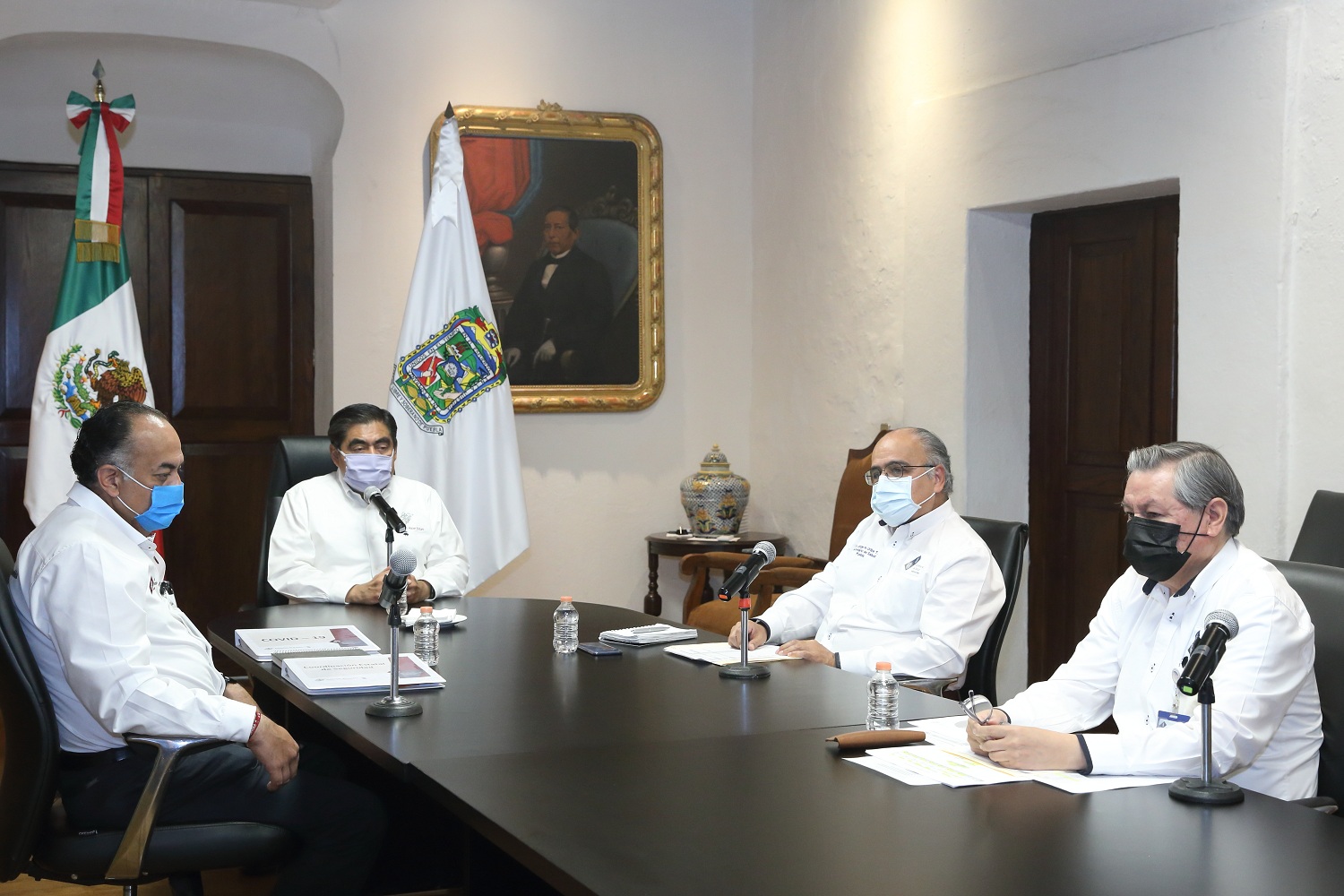 Actuar con conciencia y responsabilidad ante la pandemia, llama el gobernador Barbosa a poblanos