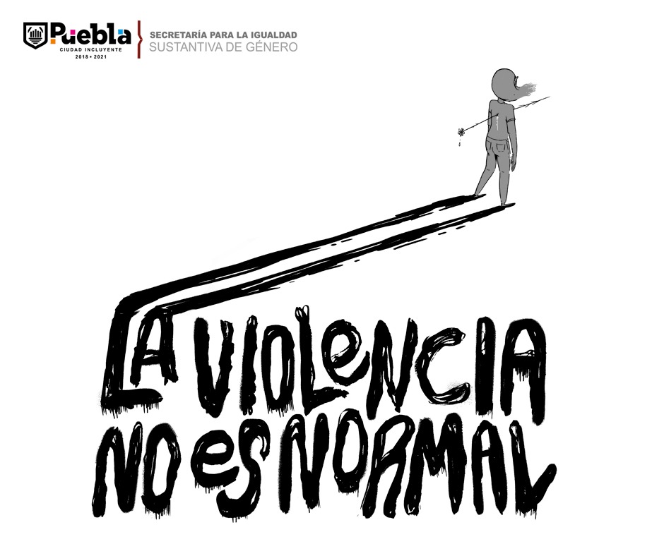 Lanza Puebla Capital campaña “La violencia no es normal”