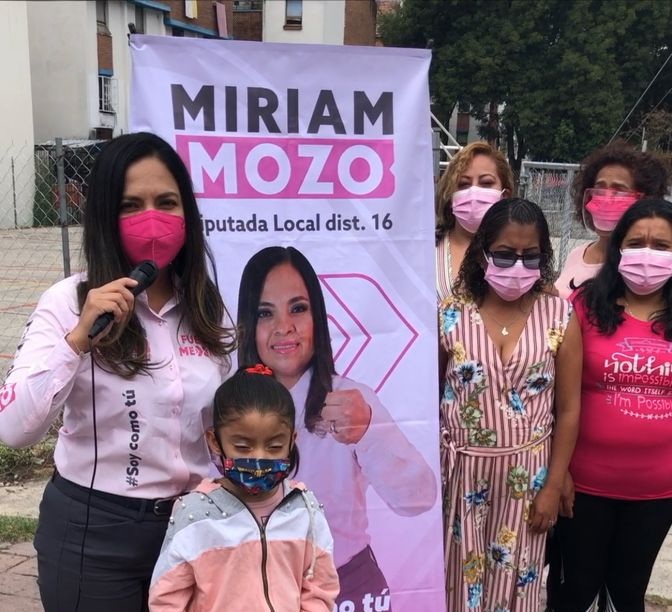 Miriam Mozo candidata a diputada reta a sus contrincantes del distrito 16 a un debate