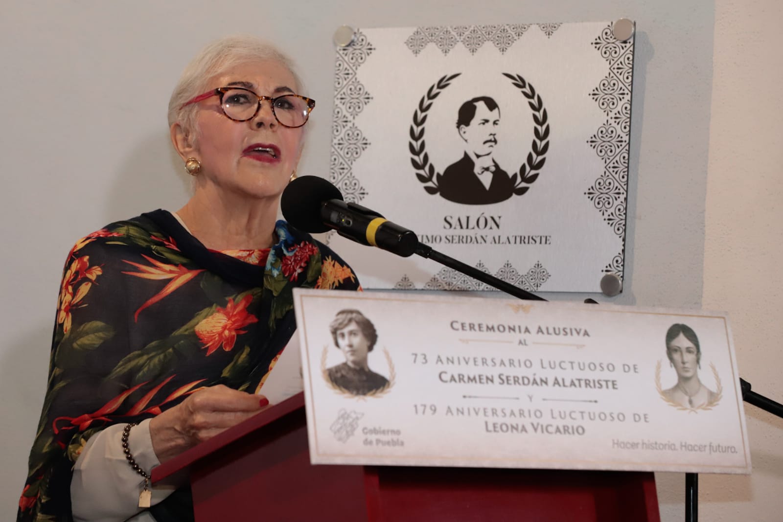 Carmen Serdán y Leona Vicario en su aniversario luctuosos