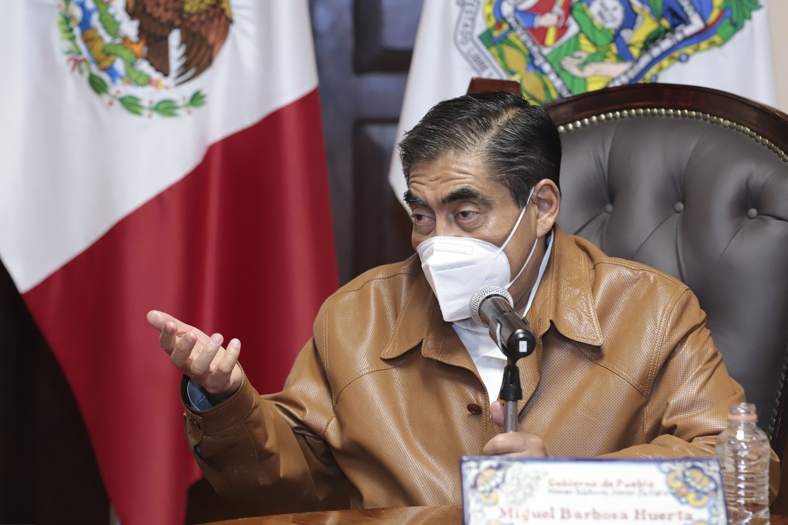 Garantiza gobierno seguridad para las y los poblanos: Miguel Barbosa