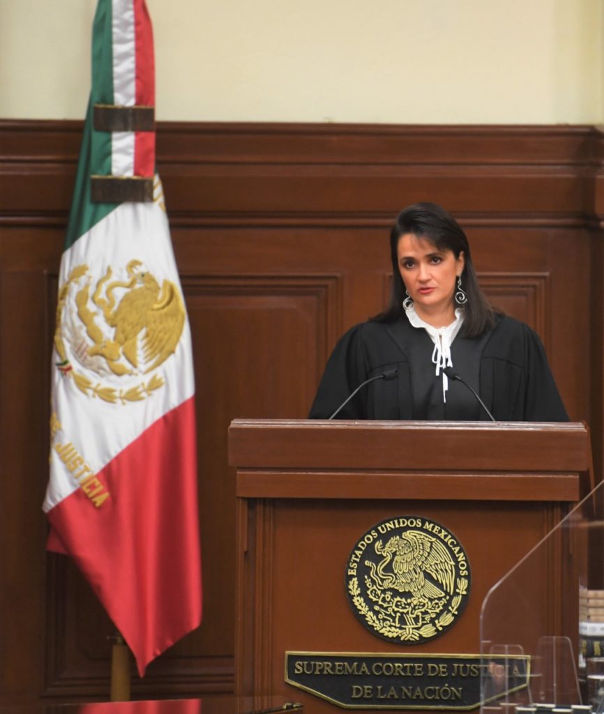 Margarita Ríos Farjat, Presidenta de la Primera Sala de la Suprema Corte de Justicia de la Nación