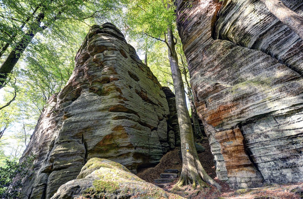 © NGPM, Uli Fielitz Geoparque Mundial de la UNESCO de Mëllerdall, Luxemburgo.
