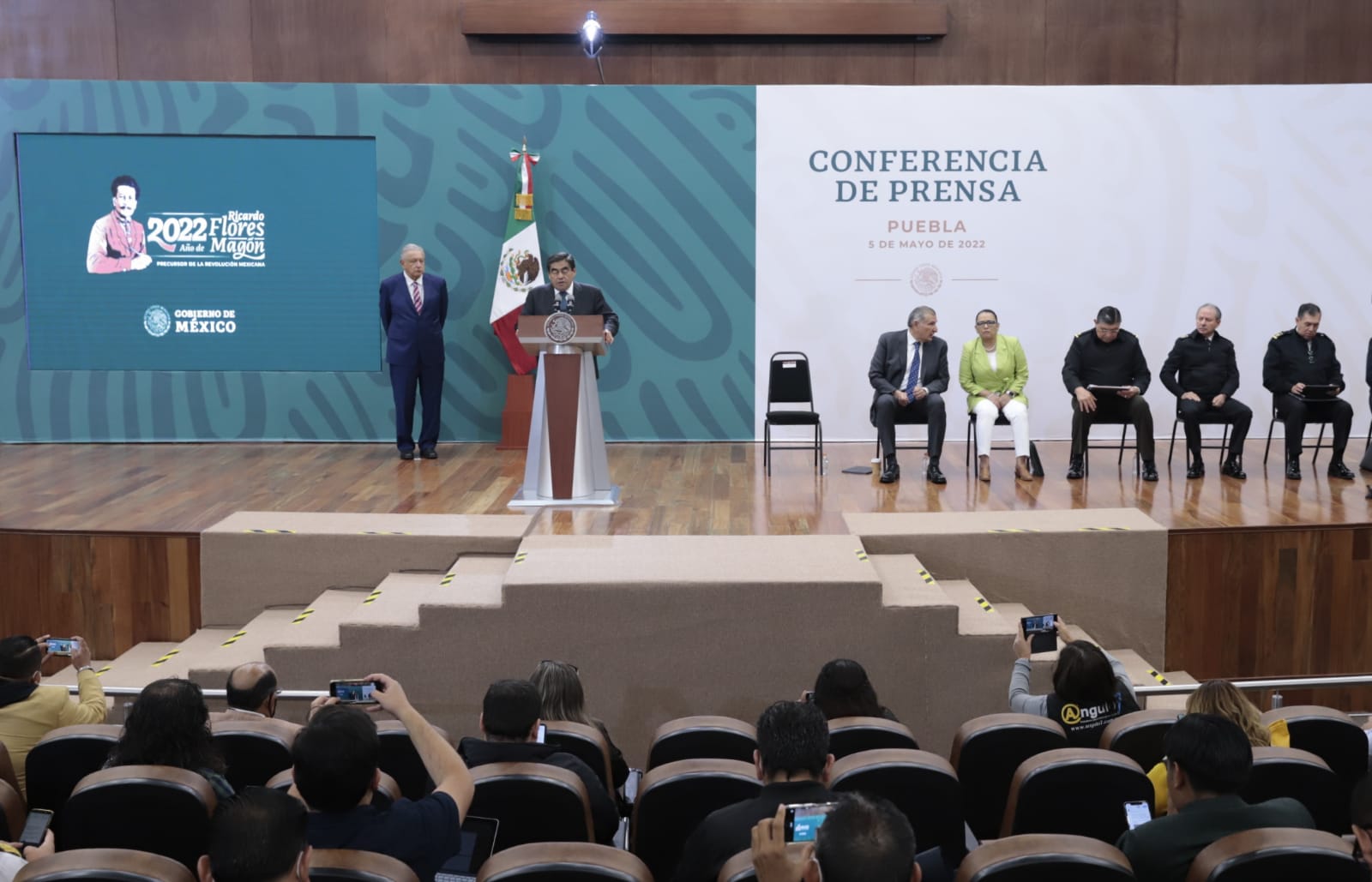 Puebla mantiene a la baja delitos de alto impacto: Luis Cresencio Sandoval titular de la SEDENA