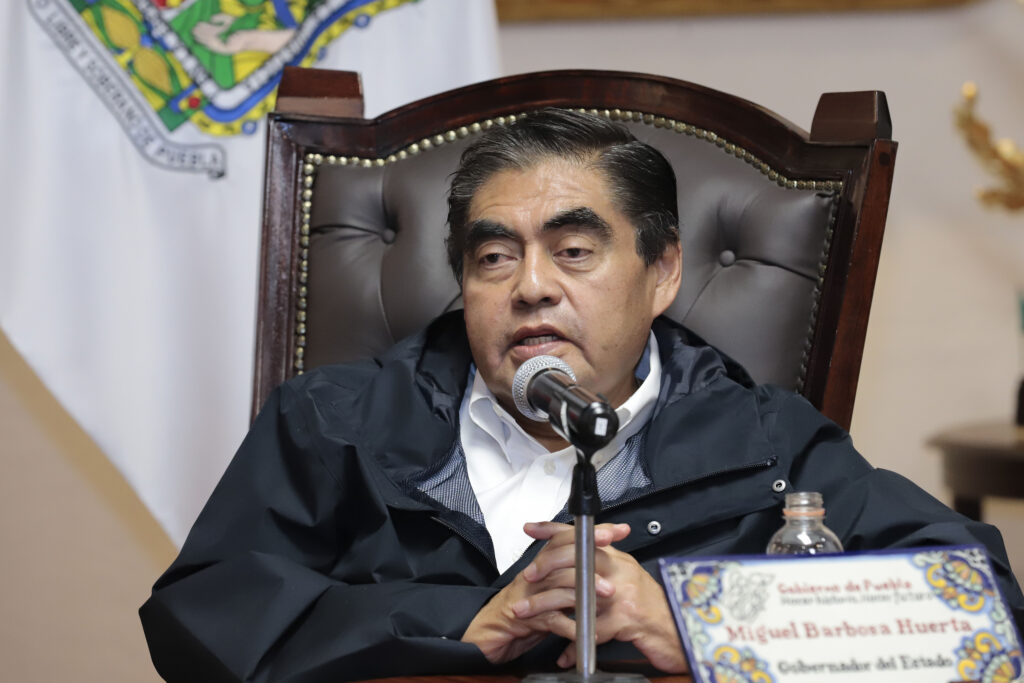 Eso es violatorio de los Derechos Humanos manifiesta el gobernador Miguel Barbosa 