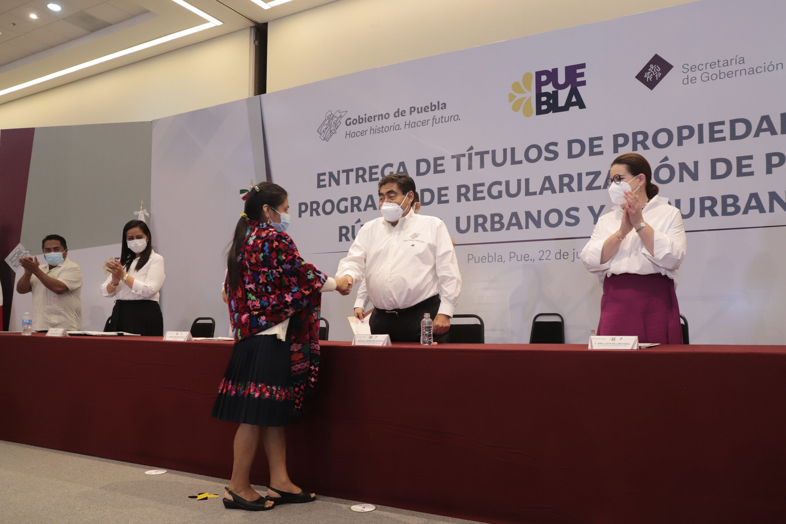 Con programa de regularización, gobierno de Puebla entregará 100 mil títulos de propiedad: Miguel Barbosa
