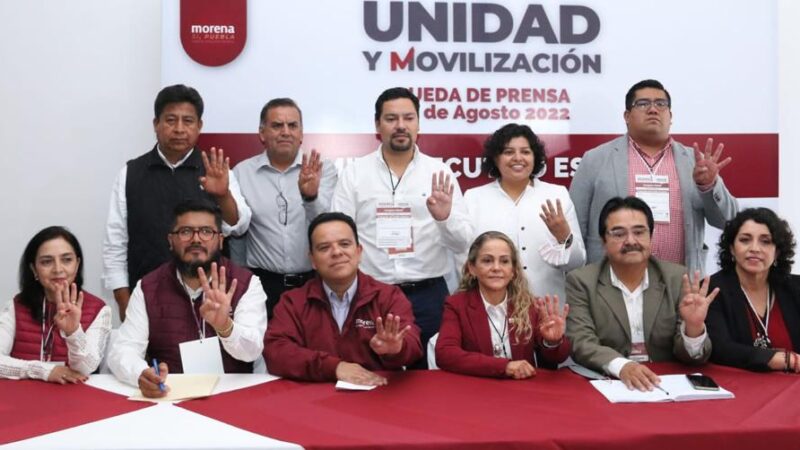Olga Lucía Romero como presidenta ofrece alcanzar la unidad en MORENA Puebla