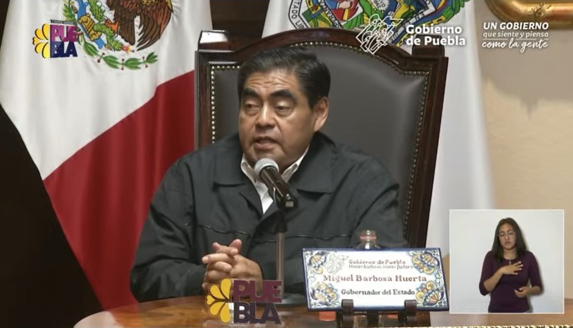 Fiscalía investiga la caída del tanque elevado de agua en Texmelucan donde fallecieron dos personas