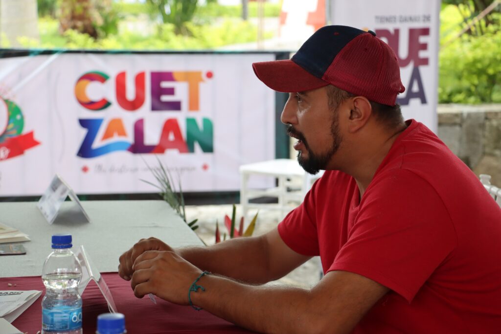 Olivia Salomón de Economía en "Martes Ciudadano" estuvo en CUETZALAN, Pue