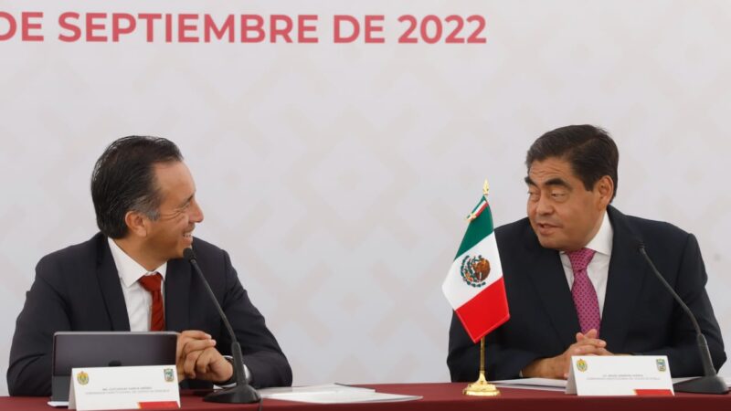 Acuerdan Puebla y Veracruz continuar con acciones conjuntas contra la delincuencia