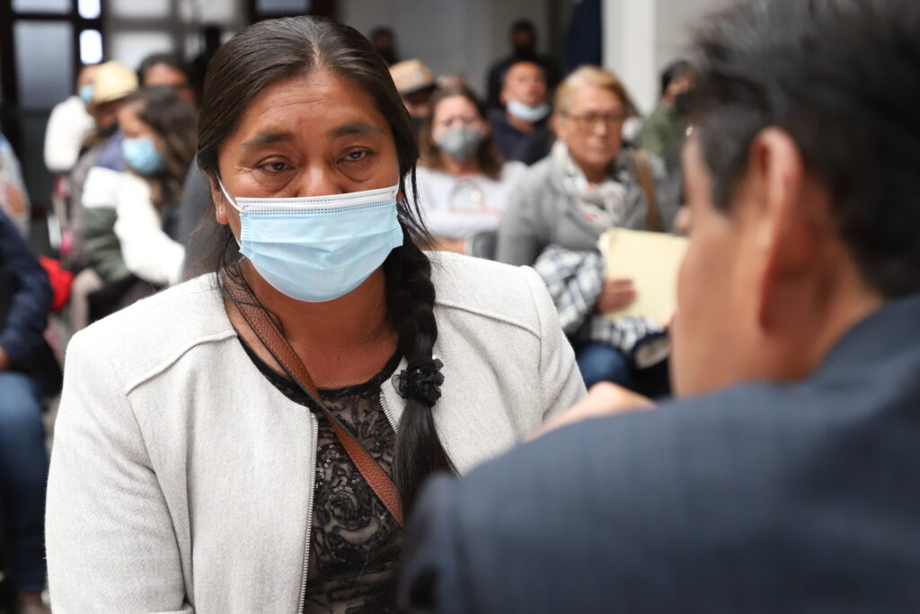 El mandatario recibió en Casa Aguayo a poblanas y poblanos, quienes fueron asesorados en materias jurídica y de salud