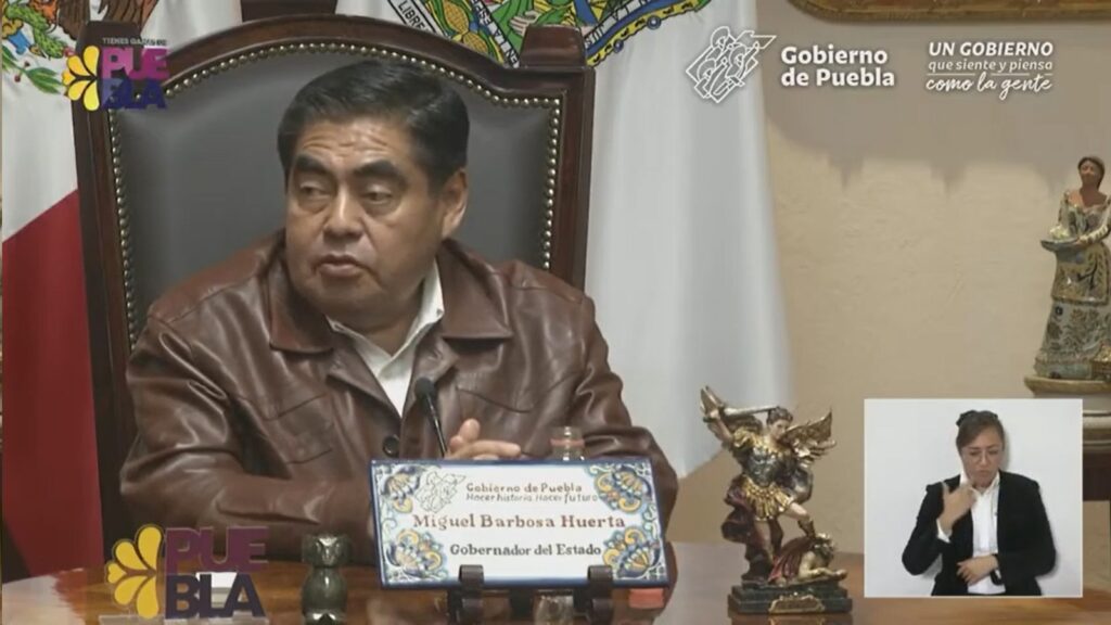 GOBERNADOR MIGUEL BARBOSA HUERTA 28 NOV 2022