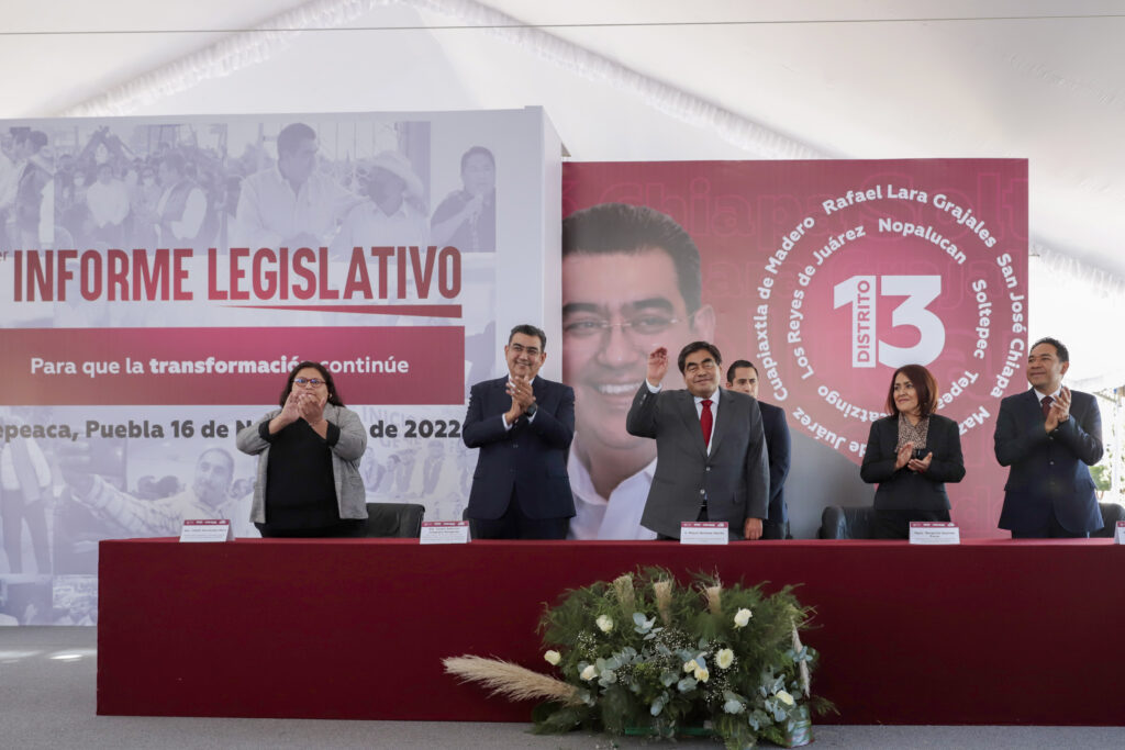 Puebla tiene un poder legislativo democrático y plural: Barbosa Huerta