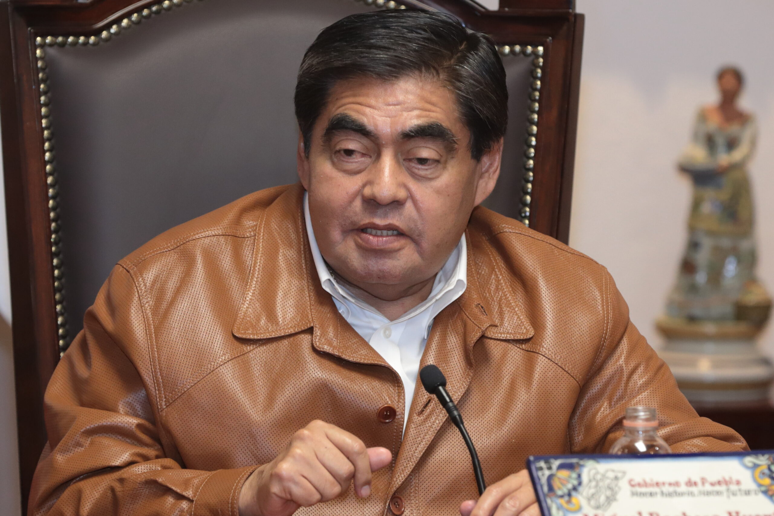 Con movilización Puebla refrendará que está con la 4T: Miguel Barbosa