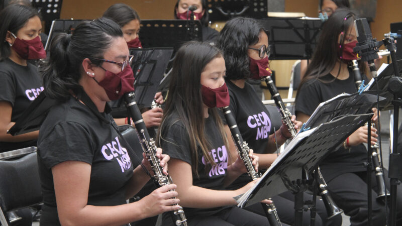 Gira de conciertos navideños de las bandas sinfónicas del CECAMBA Puebla