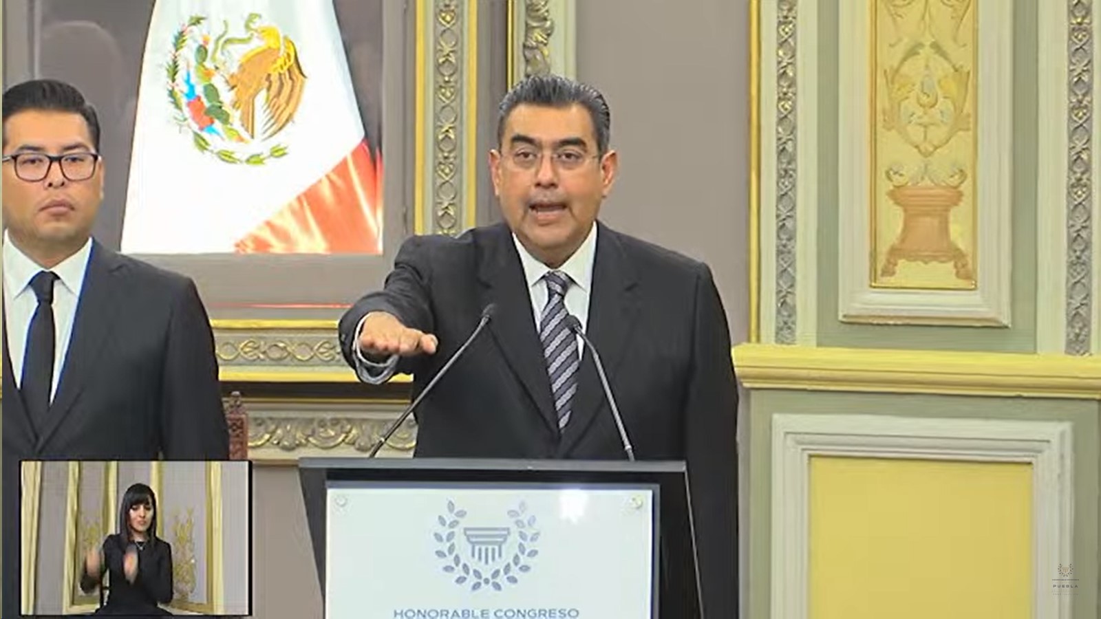 Vengo a dar continuidad al proyecto de transformación de nuestro líder Miguel Barbosa:  Sergio Salomón Céspedes