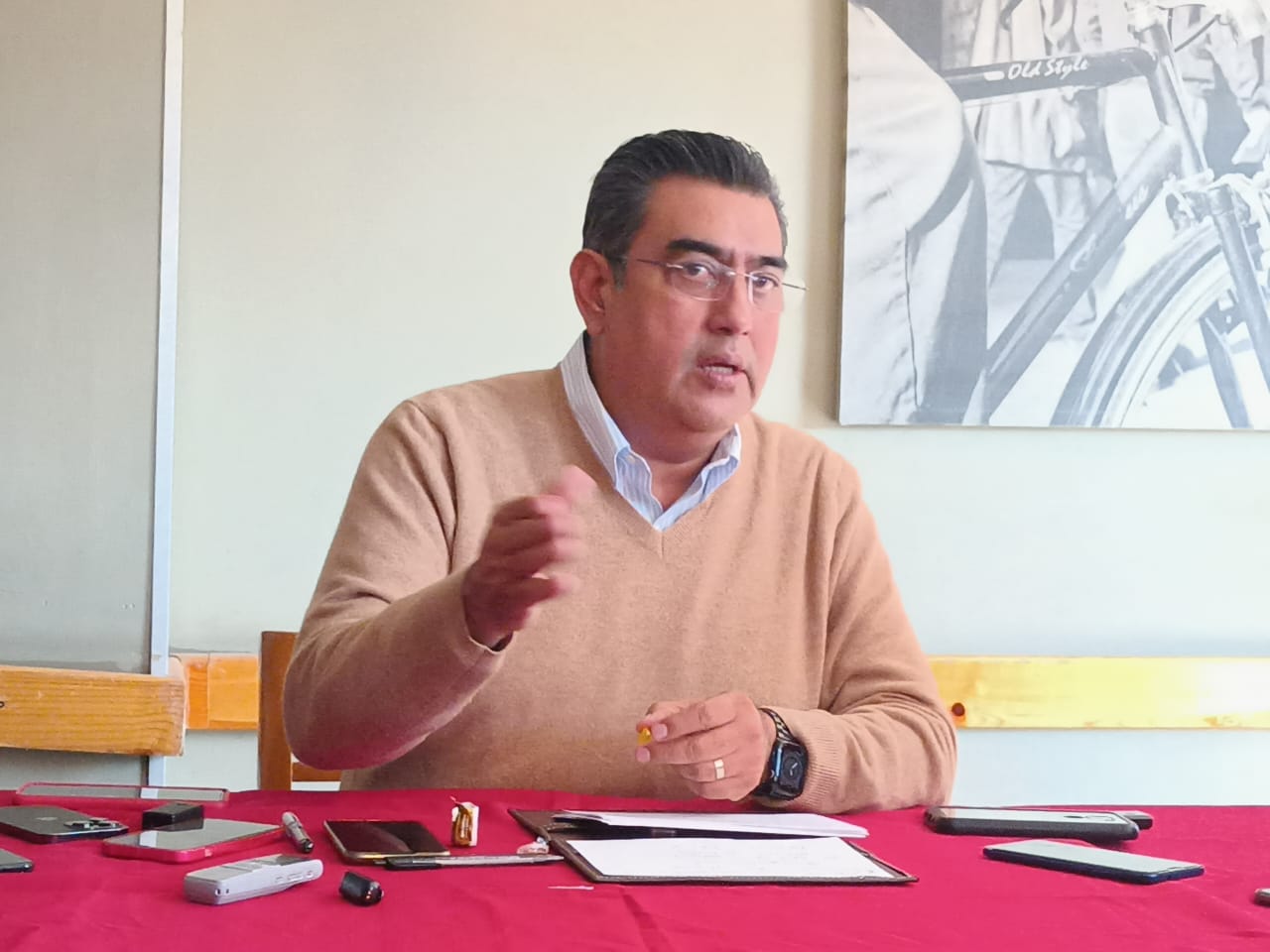 Pide Sergio Salomón Céspedes mantener la unidad en MORENA Puebla