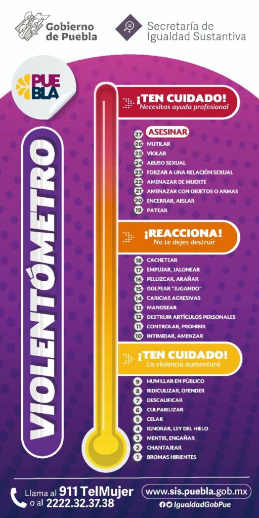 Presenta Igualdad Sustantiva “violentómetro” en lenguas originarias