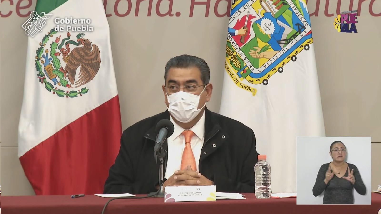 Pide el gobernador Sergio Salomón Céspedes a sus funcionarios no distraerse, los tiempos electorales aún están lejos