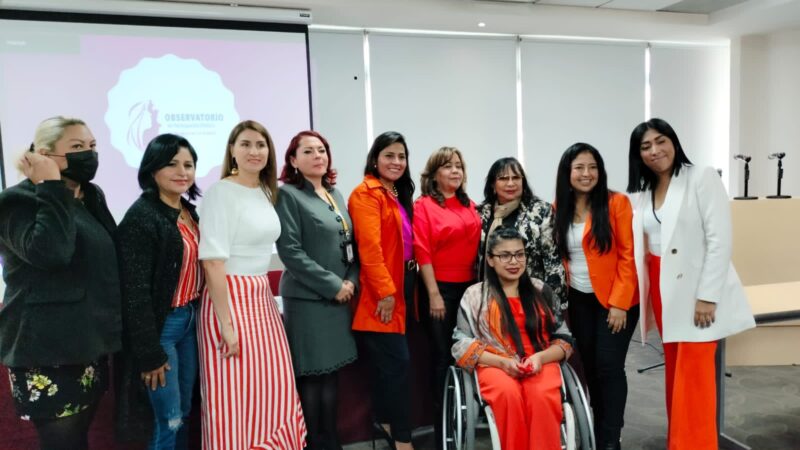 Presentan plan de fortalecimiento para la prevención de violencia política en razón de género desde el Observatorio