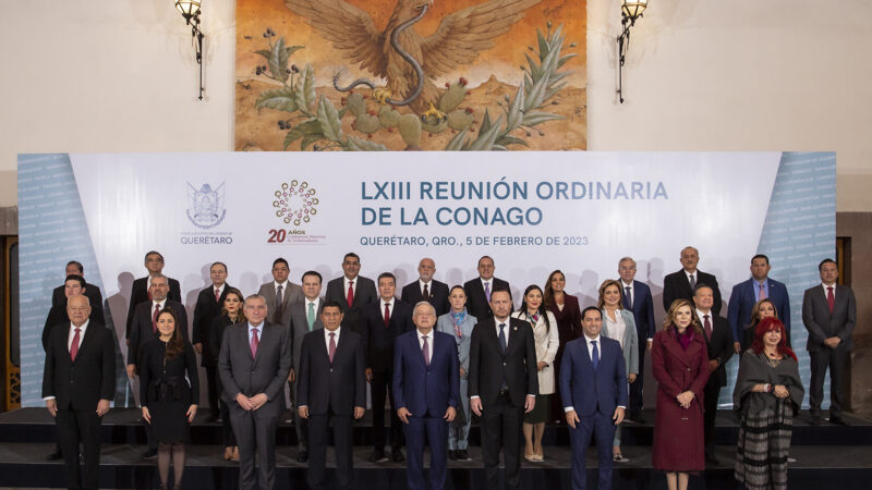 Asiste Sergio Salomón Céspedes a la LXIII reunión de la Conago en Querétaro