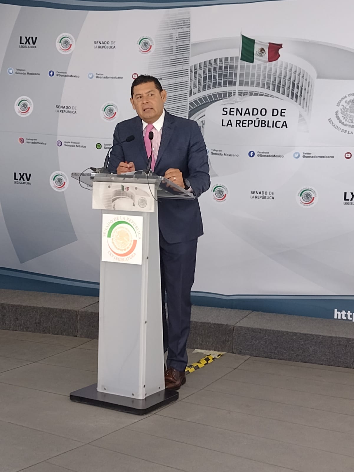 Hay quien pretende que haya imposición para la gubernatura en MORENA : Alejandro Armenta