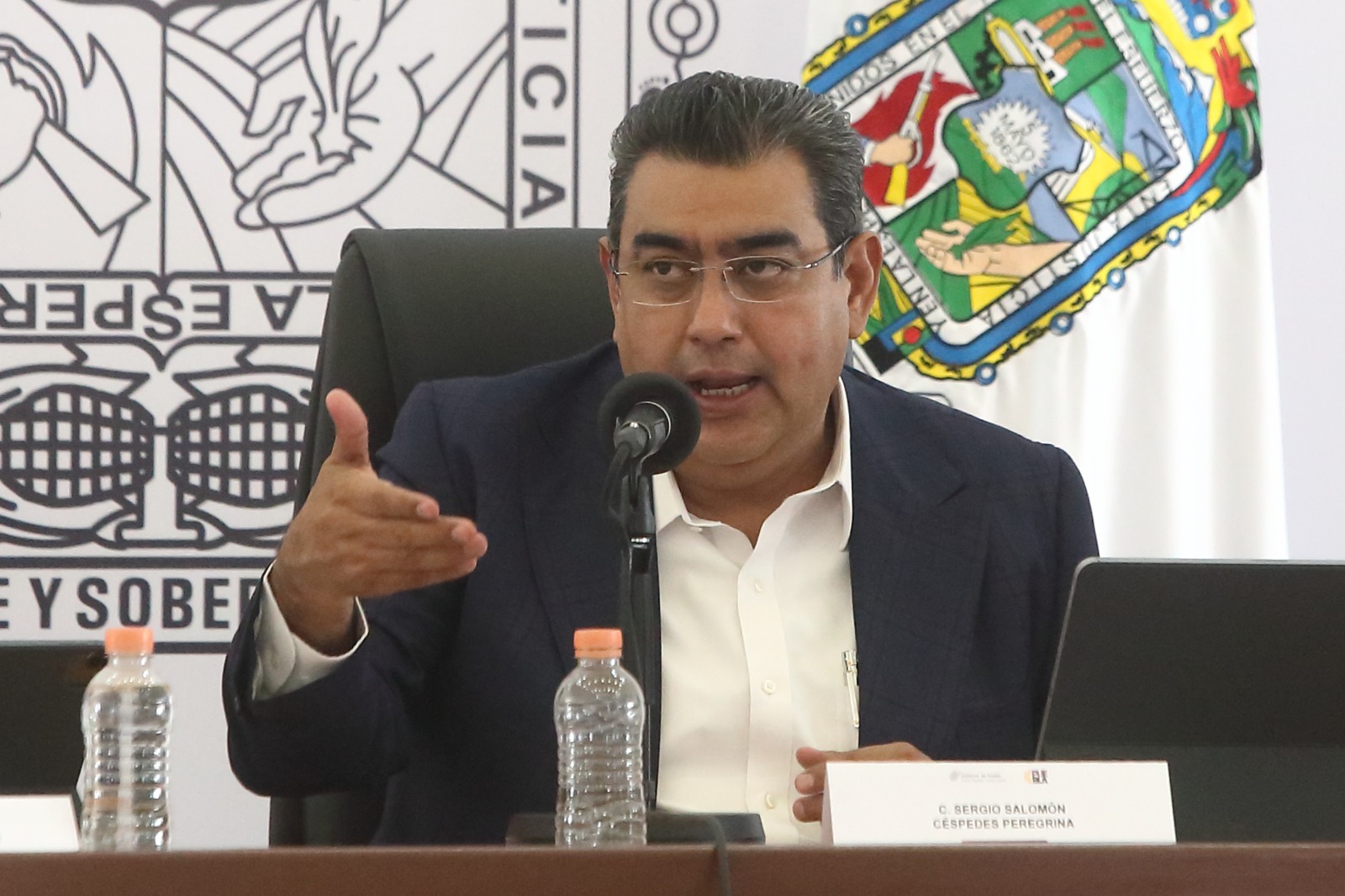 Llama Sergio Céspedes a la unidad de las y los poblanos, ante quienes quieren generar divisiones