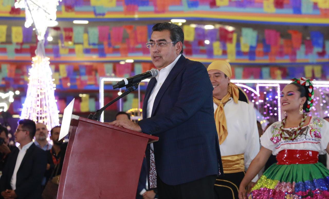 Más de 30 mil personas ya han visitado la Feria de Puebla: Sergio Salomón