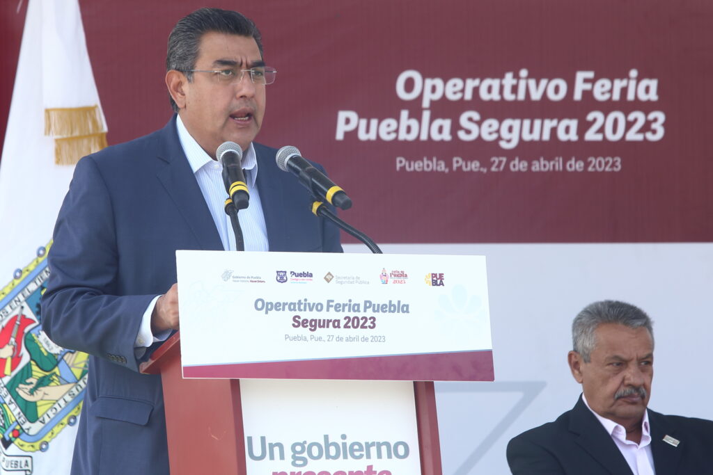 AMLO estará en Puebla en el desfile del 5 de Mayo confirma el gobernador Sergio Salomón Céspedes 