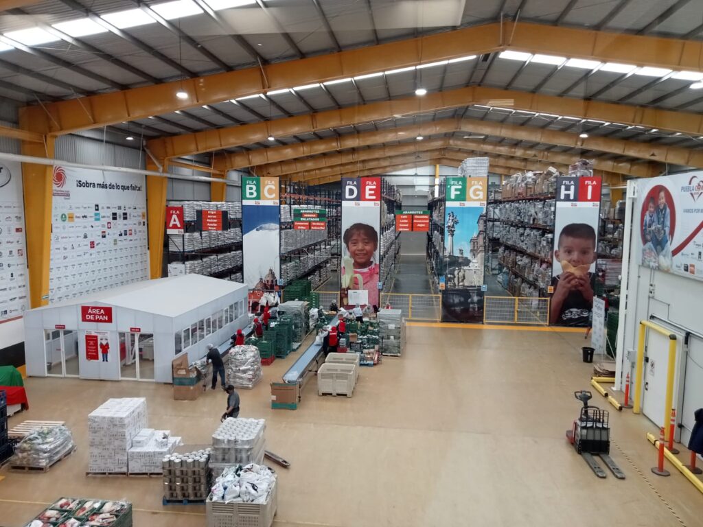 NAVES DEL BANCO DE ALIMENTOS DE CÁRITAS