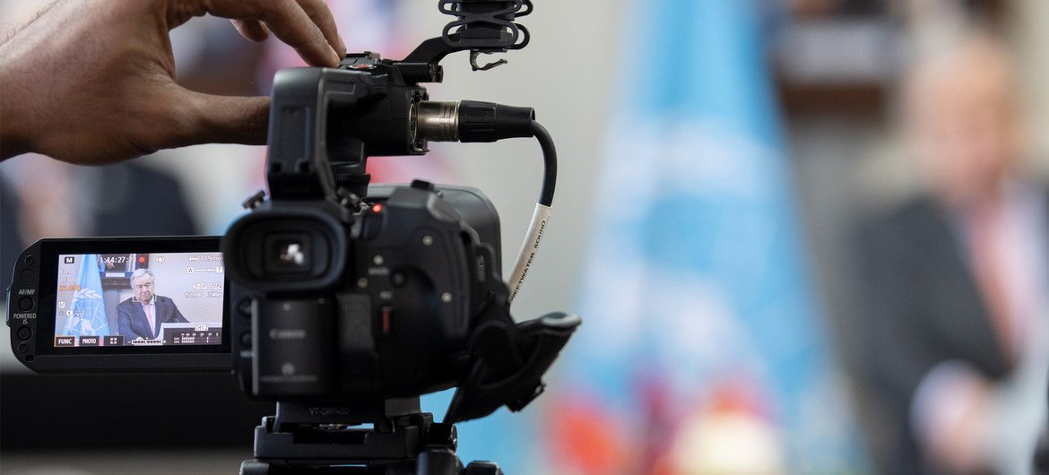 La libertad de prensa es el cimiento de la democracia y la justicia: Antonio Guterres ONU
