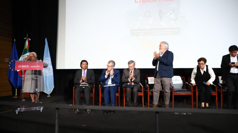 Gobierno de México, UE y ONU-DH lanzan campaña que reconoce labor de personas defensoras de derechos humanos y periodistas