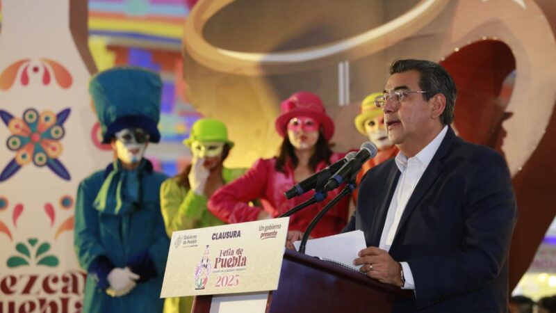 Clausura Sergio Salomón Feria de Puebla 2023: “Fortaleció núcleo social y lazos familiares»