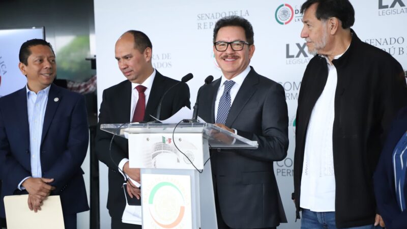 Anuncia Ignacio Mier reforma para que ministros sean elegidos por la vía democrática