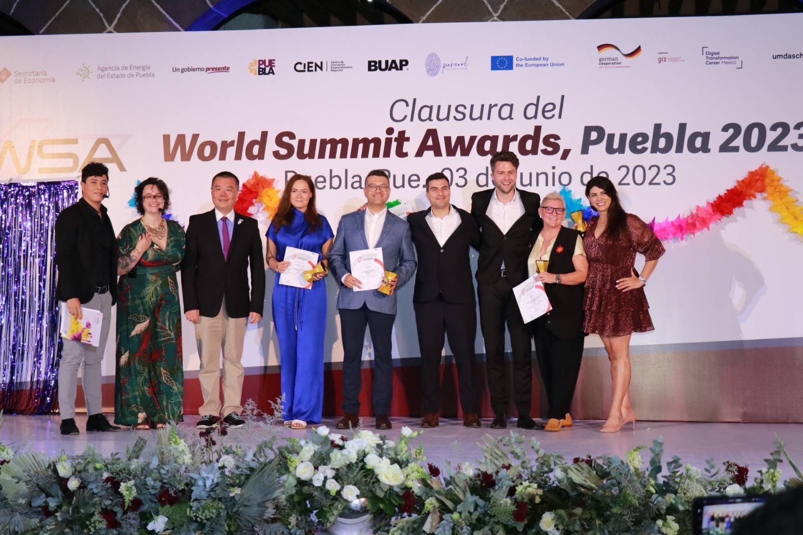 Puebla en el foco de innovación y emprendimiento a nivel global; Olivia Salomón al clausurar World Summit Awards 2023