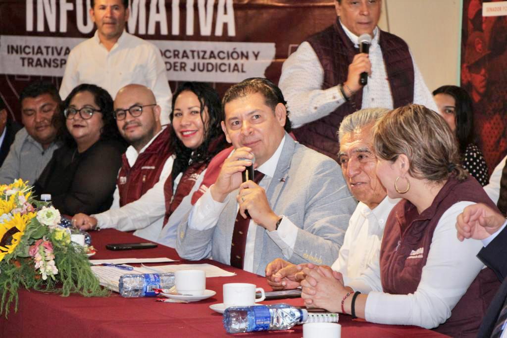 Alejandro Armenta afirma que aspira a convertirse en la “corcholata” para gobernador de las y los poblanos en comicios de 2024
