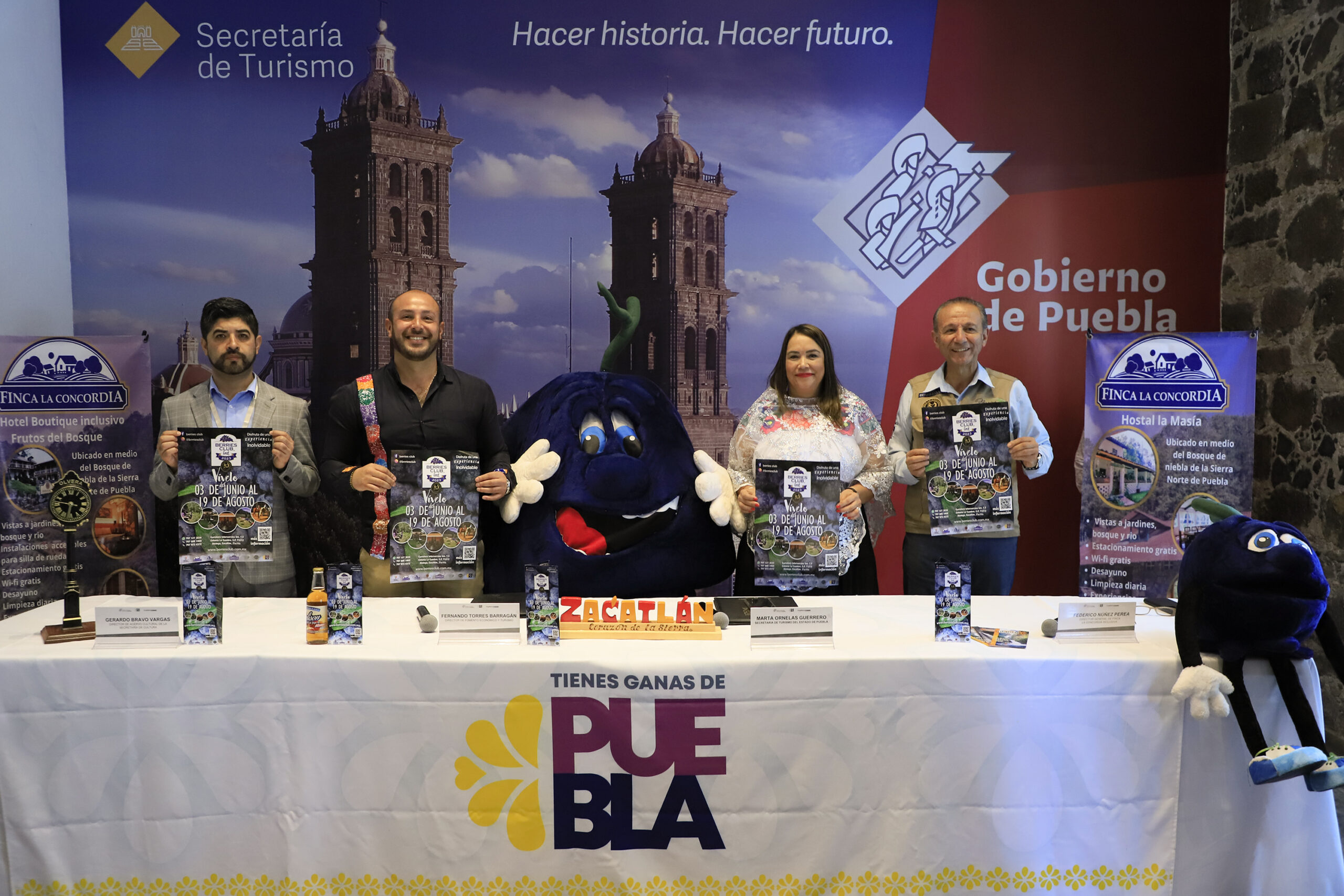 Anuncian el “Berries Club Fest 2023” en Zacatlán