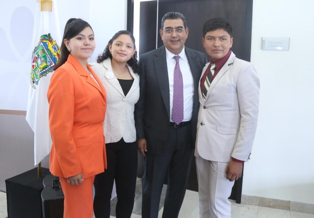 Puebla genera condiciones para el correcto desarrollo de niñas, niños y adolescentes: Sergio Salomón 