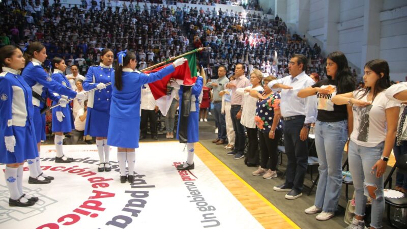 Garantizar futuro y desarrollo pleno de jóvenes, prioridad de Puebla: Sergio Salomón