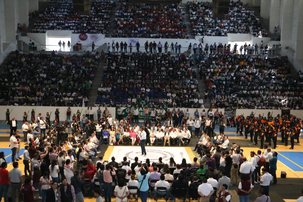 Garantizar futuro y desarrollo pleno de jóvenes, prioridad de Puebla: Sergio Salomón