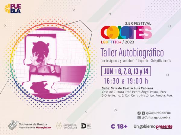 Convoca Cultura de Puebla a taller audiovisual para personas no binarias