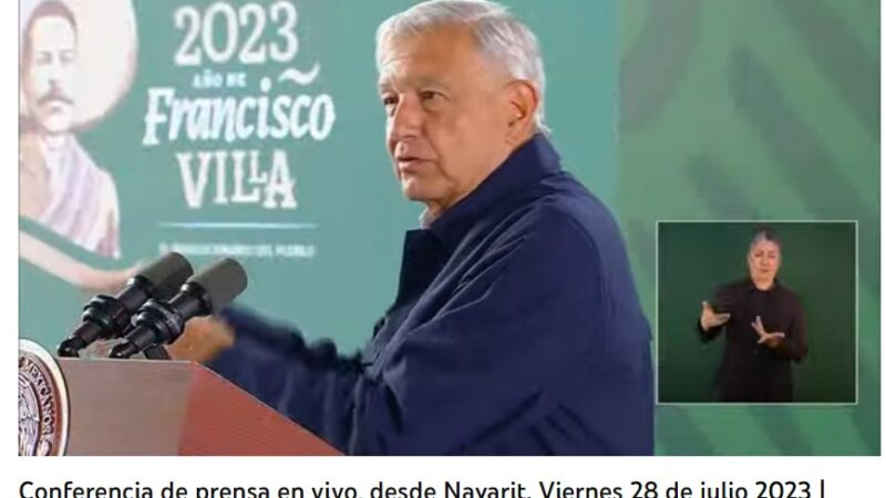 #ConferenciaMañanera de AMLO