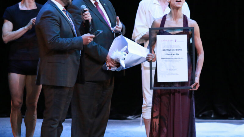 Brilla Elisa Carrillo en su presentación en Puebla