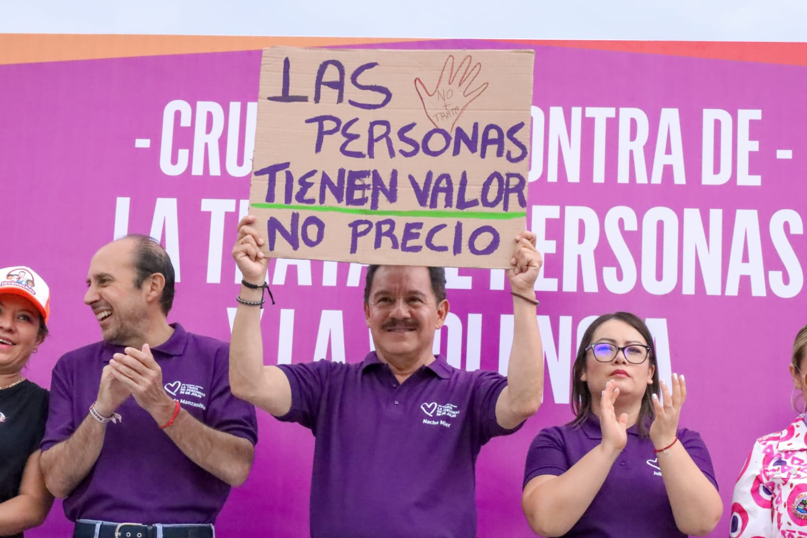 Arranca en Puebla caravana para visibilizar y movilizar conciencias contra la trata de personas: Ignacio Mier